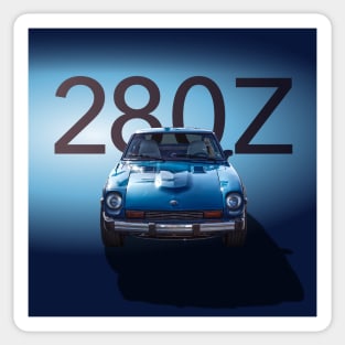 Blue Datsun 280Z Sticker